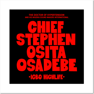 Osita Osadebe - Embodying Igbo Highlife Excellence Posters and Art